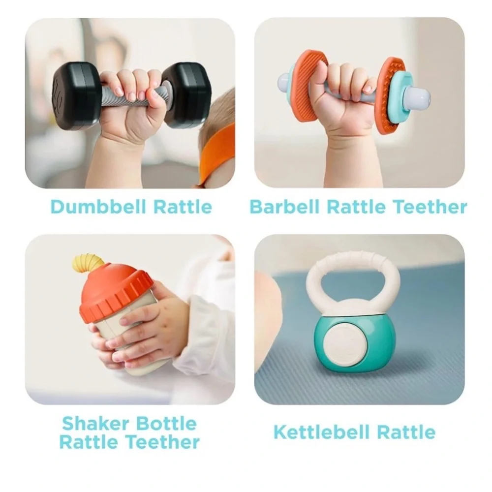 Baby's First Gym Rattle Set - Multicolor - Picture 6 of 7